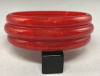 BB527 marbled red bakelite bangle 